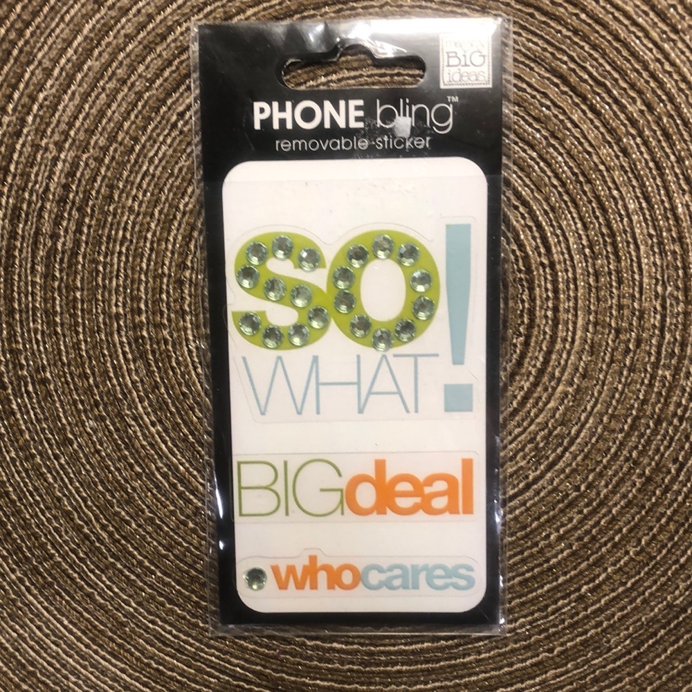 Mambi Phone Bling Removable Stickers